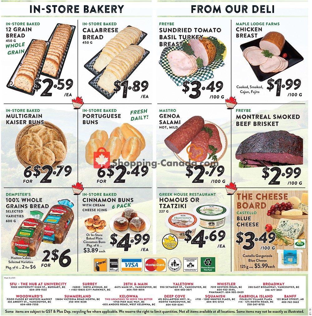 Nesters Market Grocery Stores flyer from Sunday August 2, 2020 to Saturday August 8, 2020 - page 8