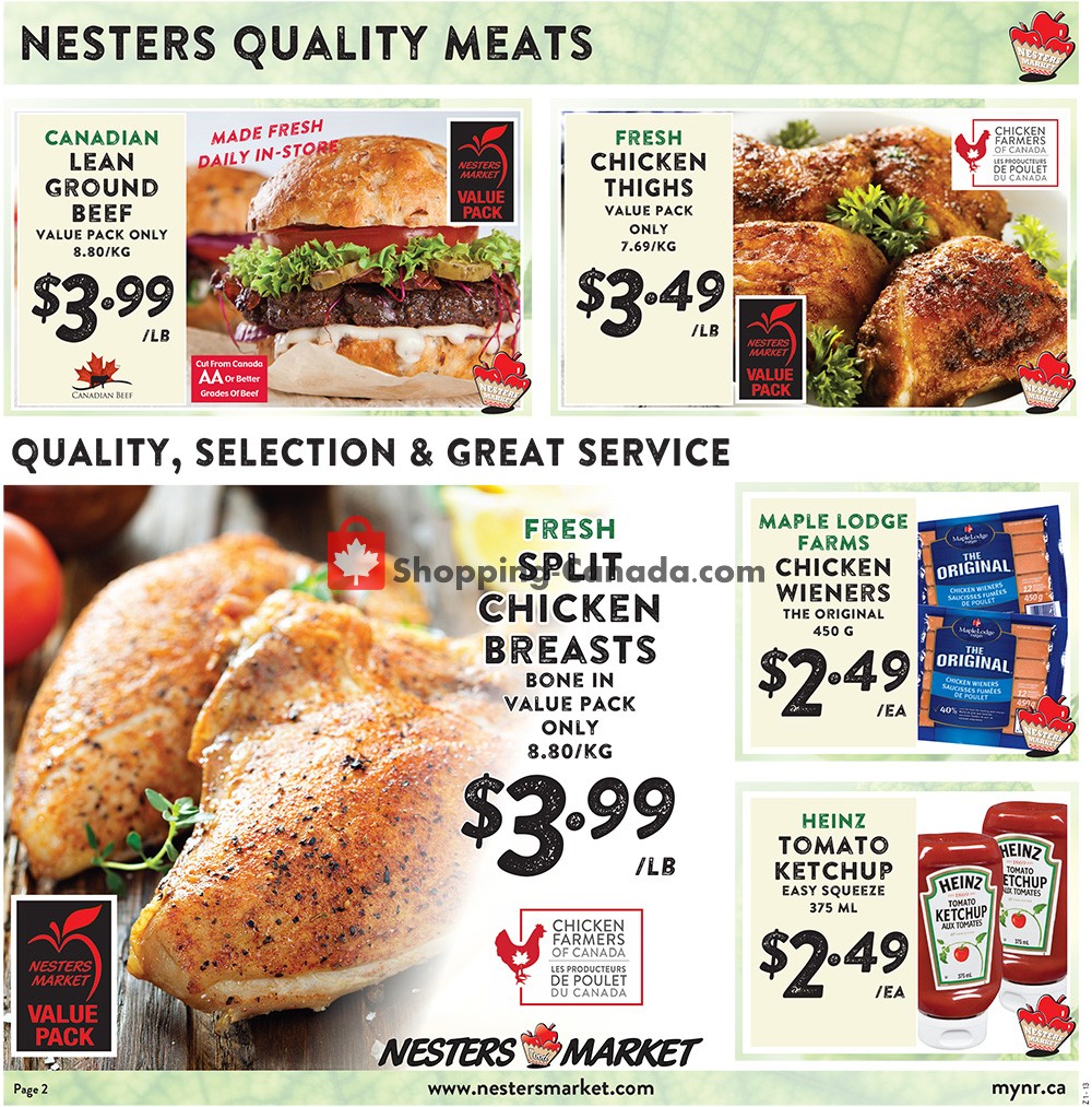 Nesters Market Grocery Stores flyer from Sunday August 9, 2020 to Saturday August 15, 2020 - page 2