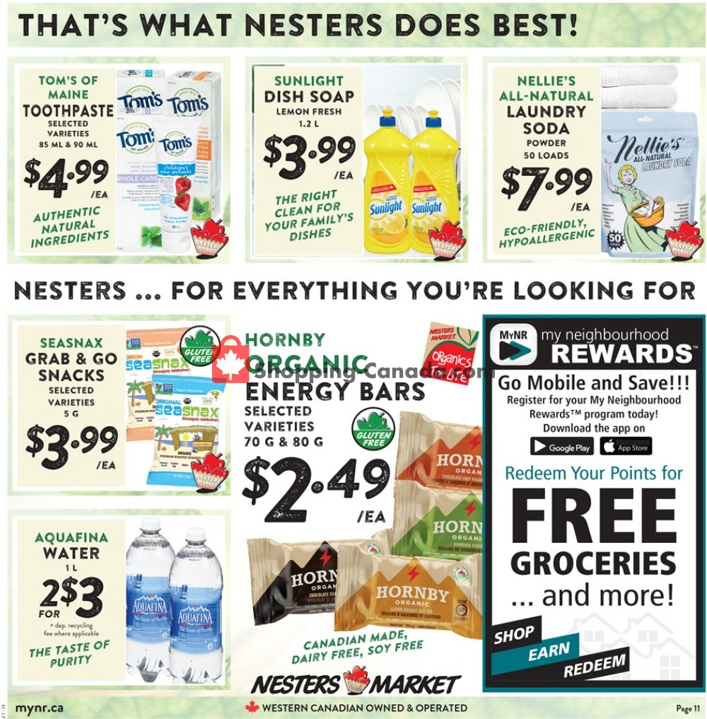 Nesters Market Grocery Stores flyer from Sunday January 12, 2020 to Saturday January 18, 2020 - page 11