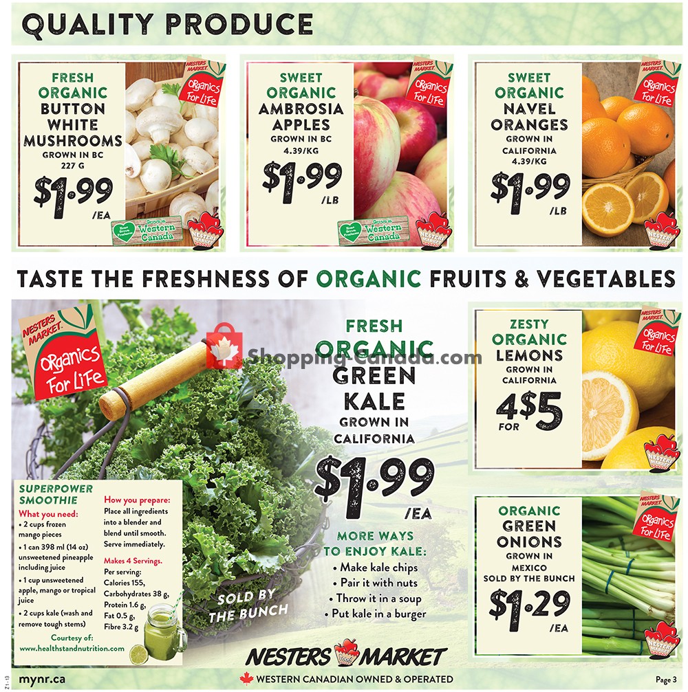 Nesters Market Grocery Stores flyer from Sunday January 12, 2020 to Saturday January 18, 2020 - page 3