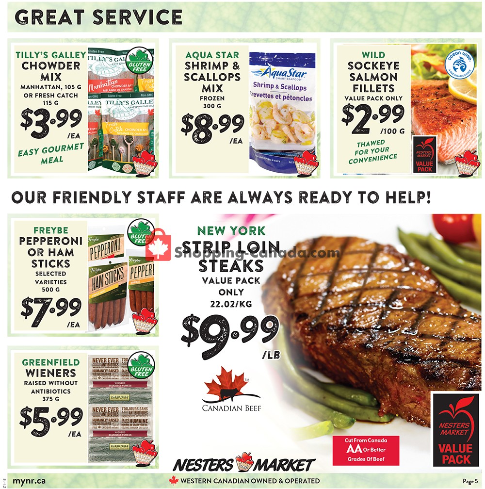 Nesters Market Grocery Stores flyer from Sunday January 12, 2020 to Saturday January 18, 2020 - page 5