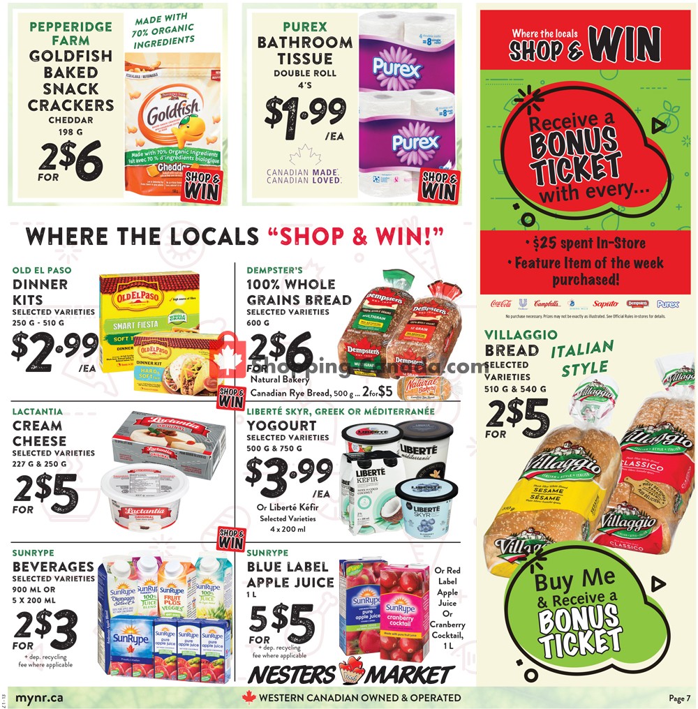 Nesters Market Grocery Stores flyer from Sunday January 12, 2020 to Saturday January 18, 2020 - page 7
