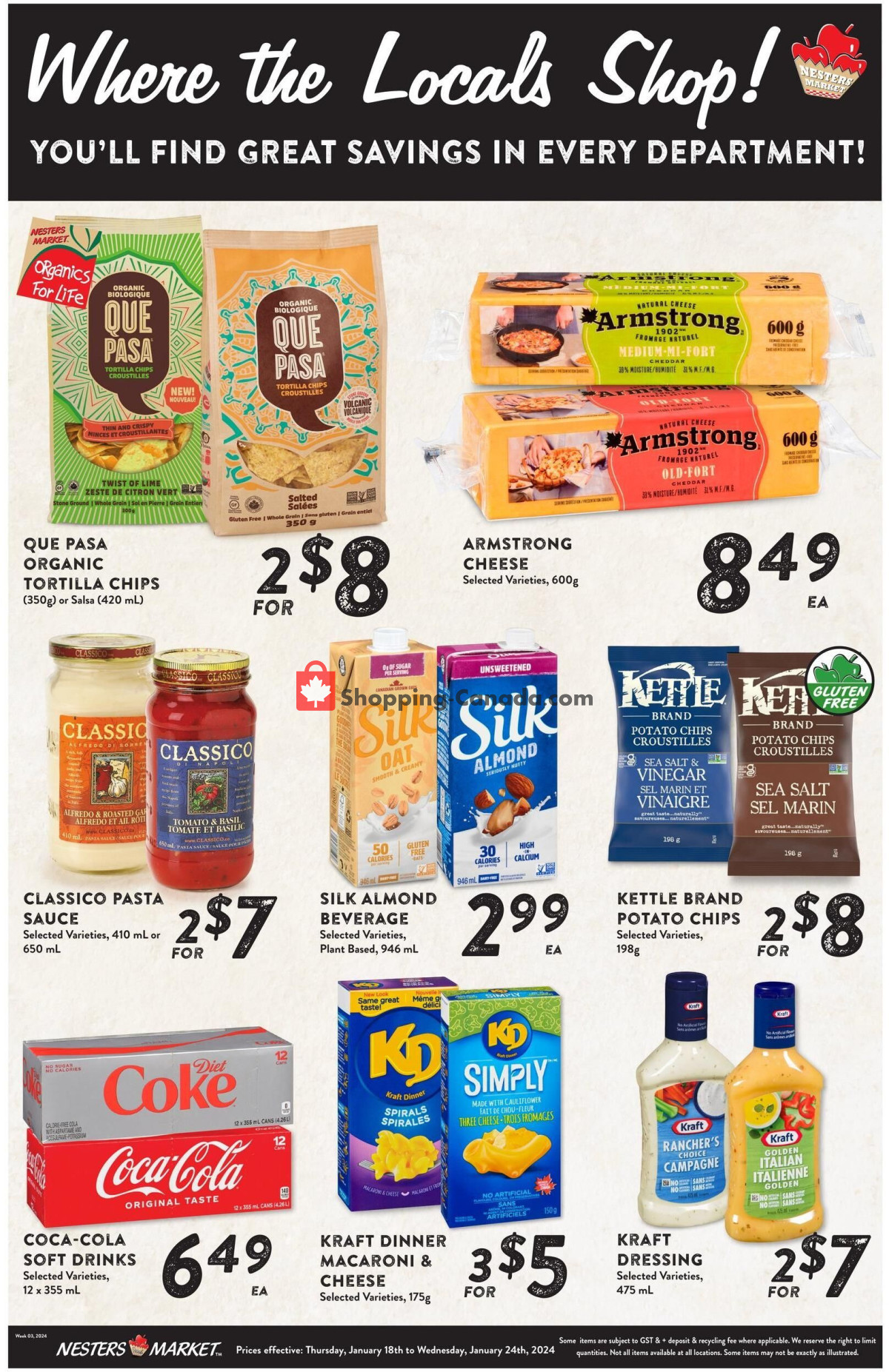 Nesters Market Grocery Stores flyer from Thursday January 18, 2024 to Wednesday January 24, 2024 - page 11
