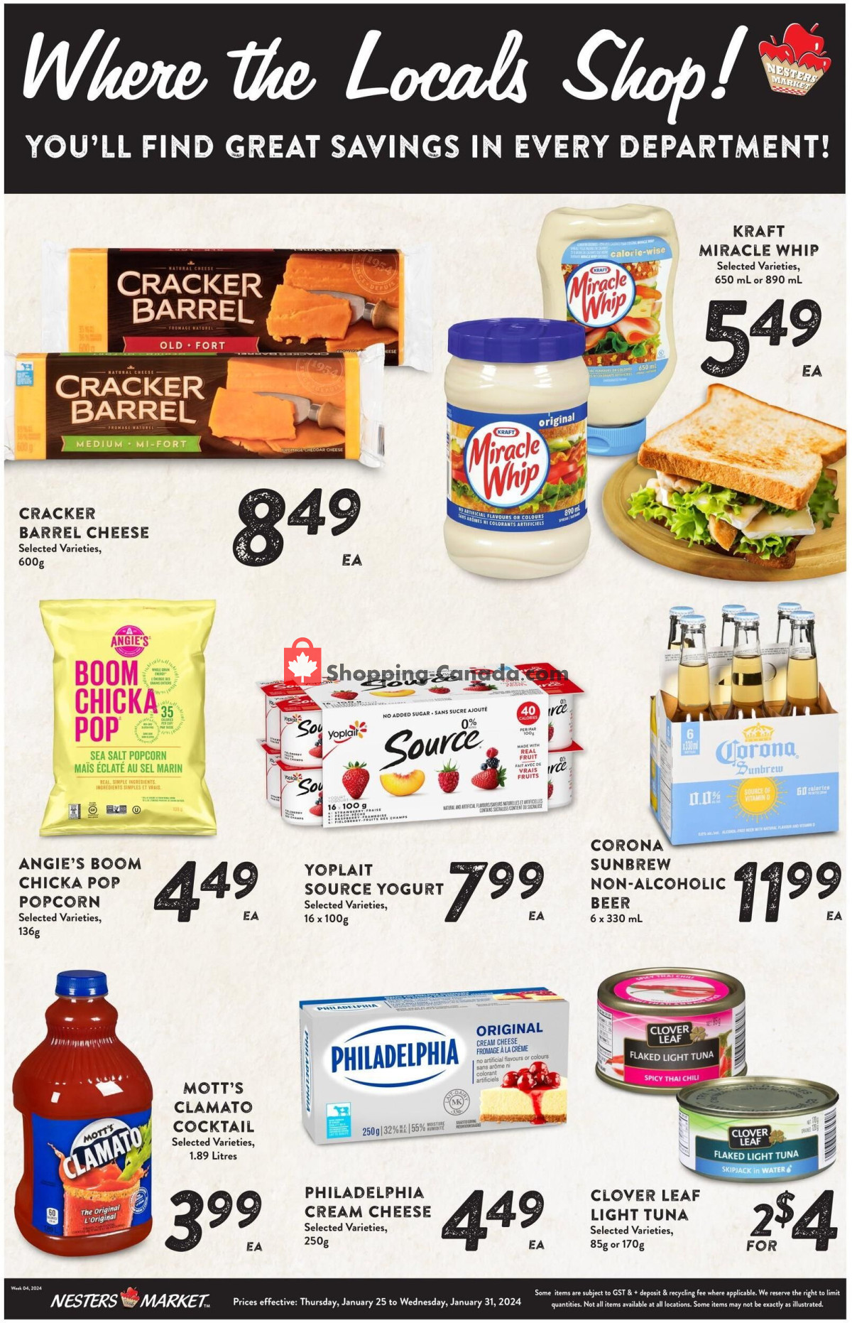 Nesters Market Grocery Stores flyer from Thursday January 25, 2024 to Wednesday January 31, 2024 - page 9