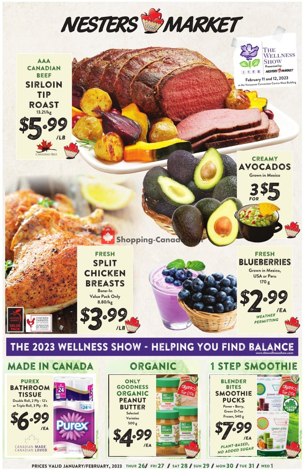 Nesters Market Grocery Stores Canada, flyer (Special Offer) January 26 February 1, 2023