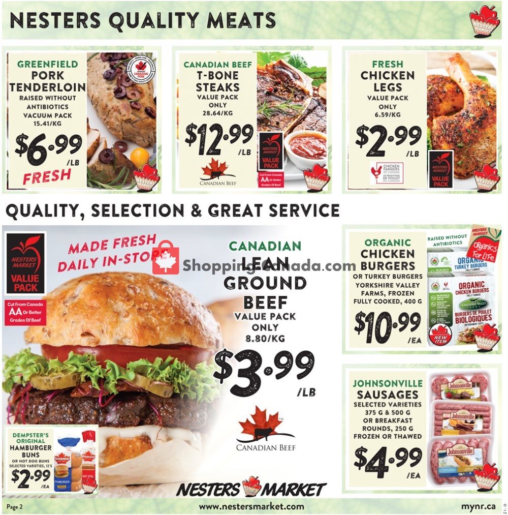 Nesters Market Grocery Stores flyer from Sunday July 12, 2020 to Saturday July 18, 2020 - page 2
