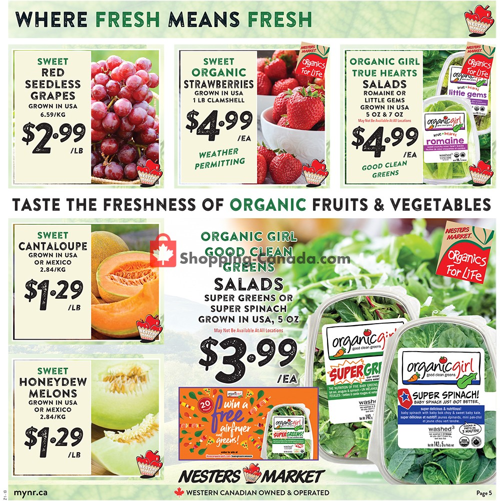 Nesters Market Grocery Stores flyer from Sunday July 12, 2020 to Saturday July 18, 2020 - page 5