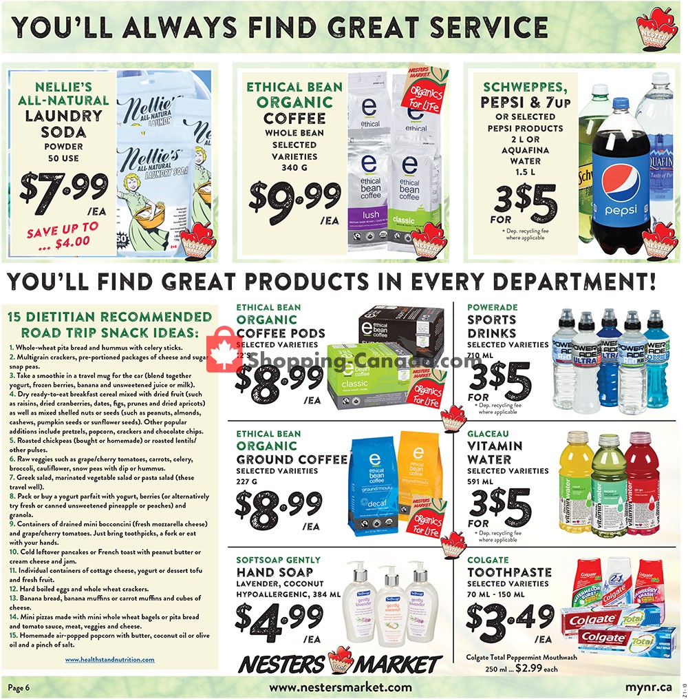 Nesters Market Grocery Stores flyer from Sunday July 12, 2020 to Saturday July 18, 2020 - page 6