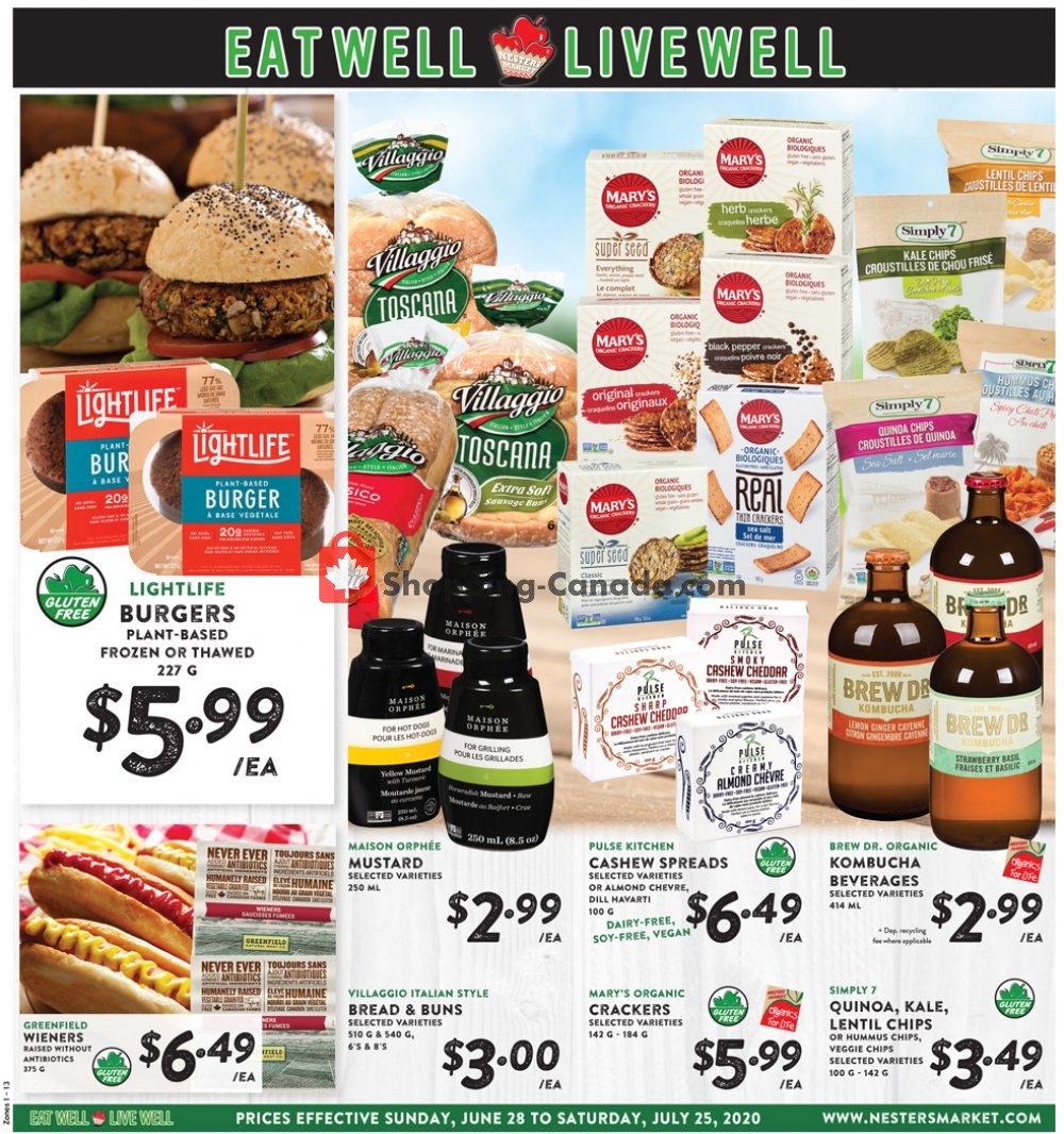 Nesters Market Grocery Stores flyer from Sunday July 12, 2020 to Saturday July 18, 2020 - page 9