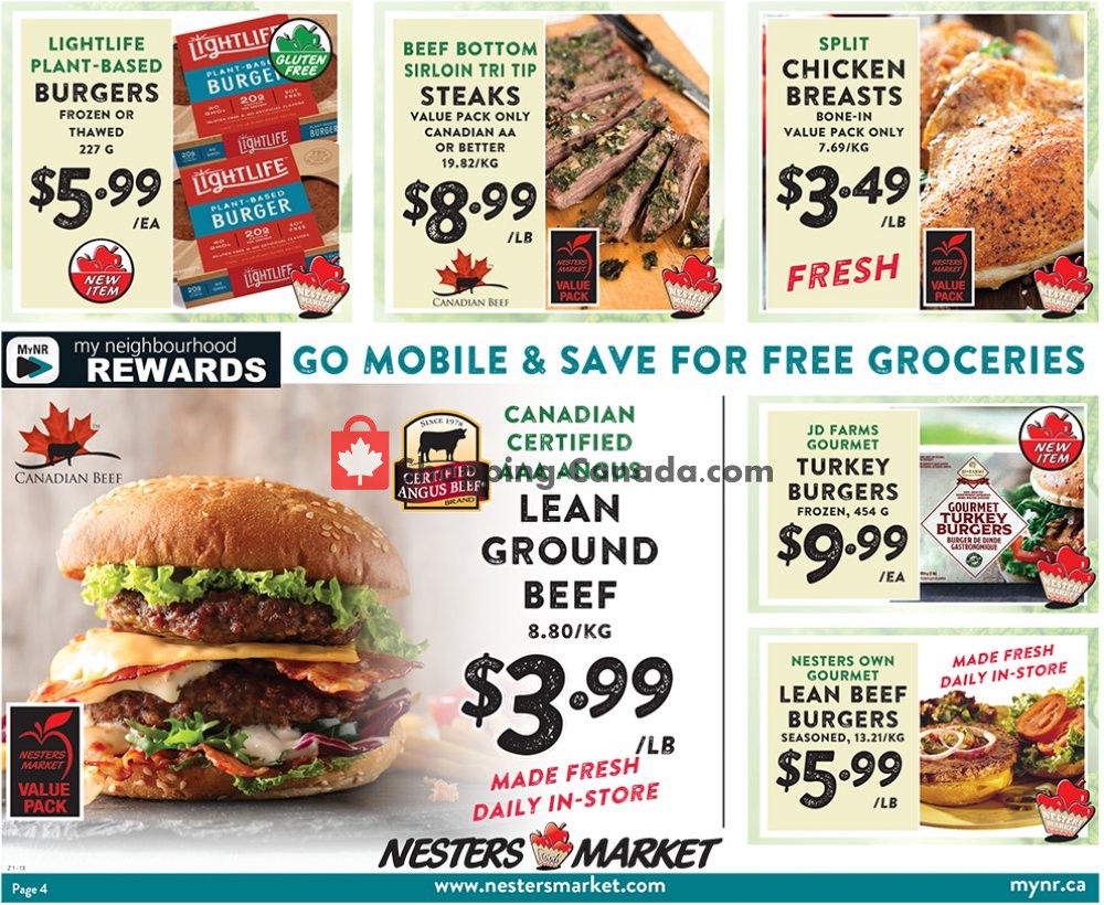 Nesters Market Grocery Stores flyer from Sunday July 21, 2019 to Saturday July 27, 2019 - page 4