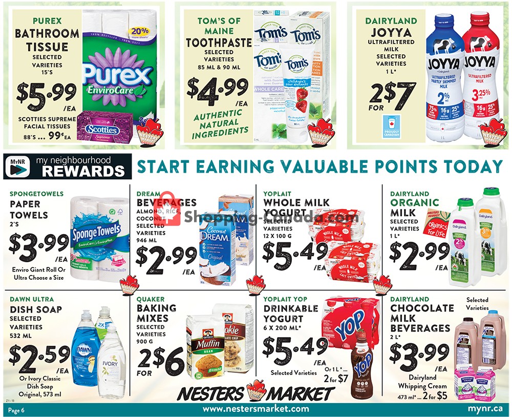 Nesters Market Grocery Stores flyer from Sunday July 21, 2019 to Saturday July 27, 2019 - page 6
