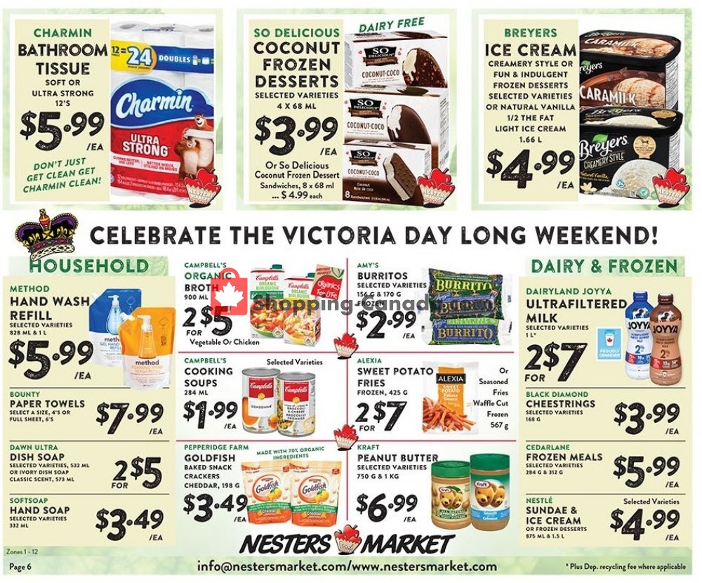 Nesters Market Grocery Stores flyer from Sunday May 12, 2019 to Saturday May 18, 2019 - page 6