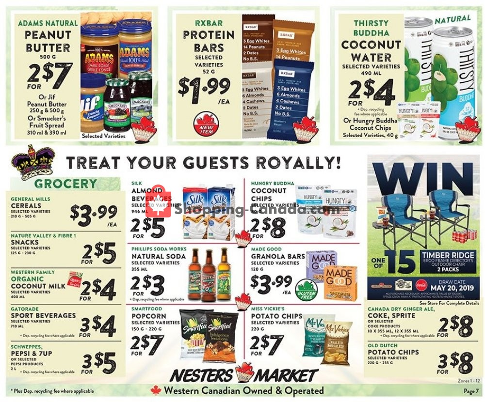 Nesters Market Grocery Stores flyer from Sunday May 12, 2019 to Saturday May 18, 2019 - page 7