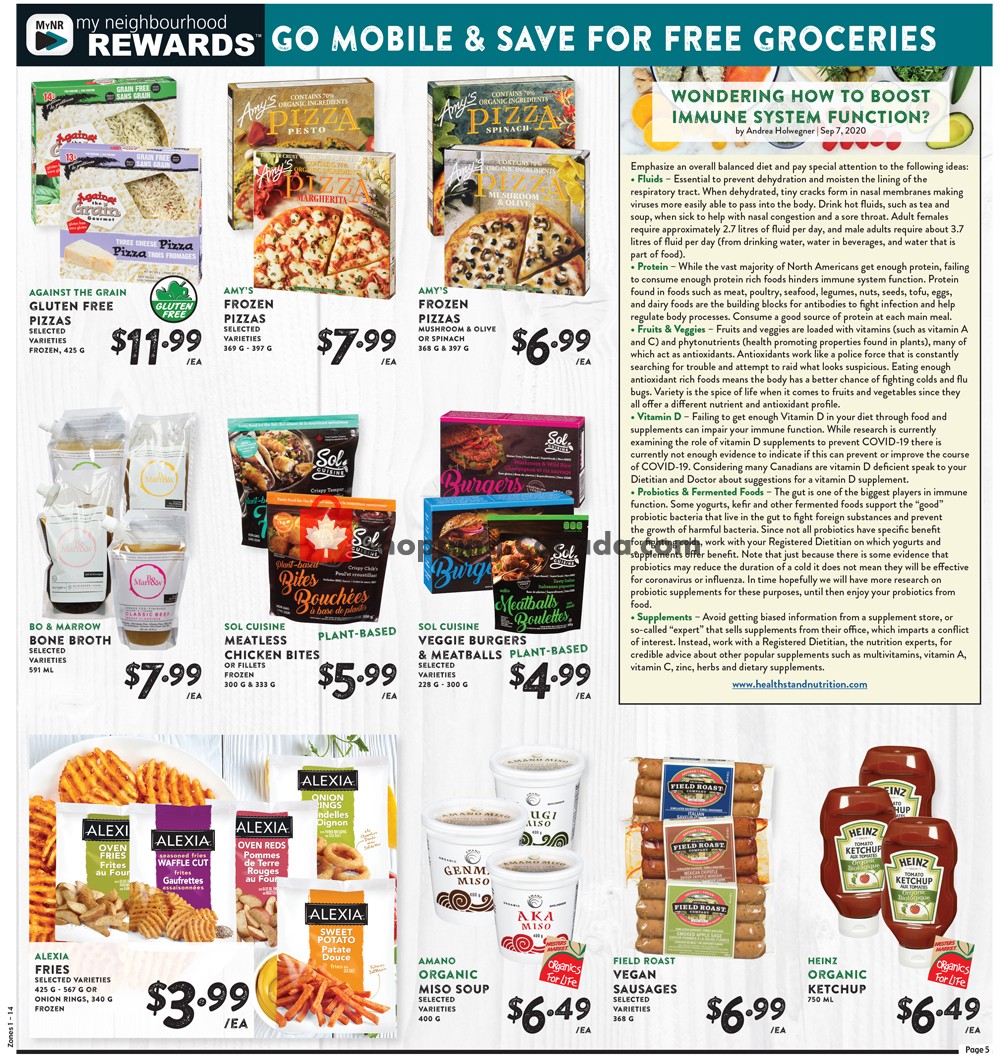 Nesters Market Grocery Stores flyer from Sunday October 11, 2020 to Saturday October 17, 2020 - page 17