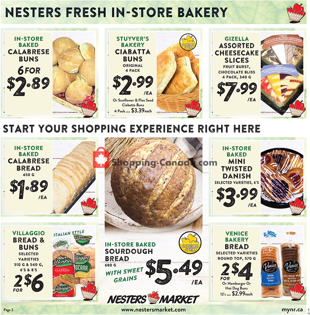 Nesters Market Grocery Stores flyer from Sunday October 11, 2020 to Saturday October 17, 2020 - page 2
