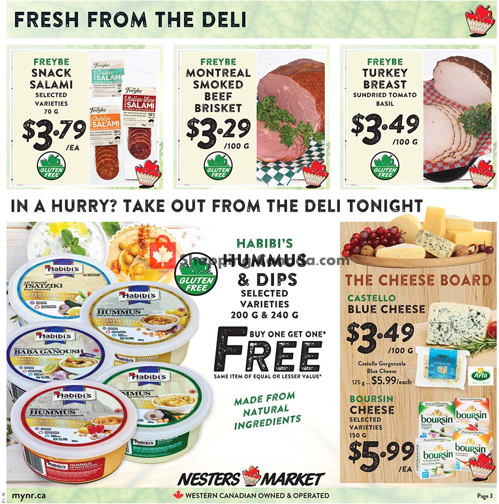 Nesters Market Grocery Stores flyer from Sunday October 11, 2020 to Saturday October 17, 2020 - page 3