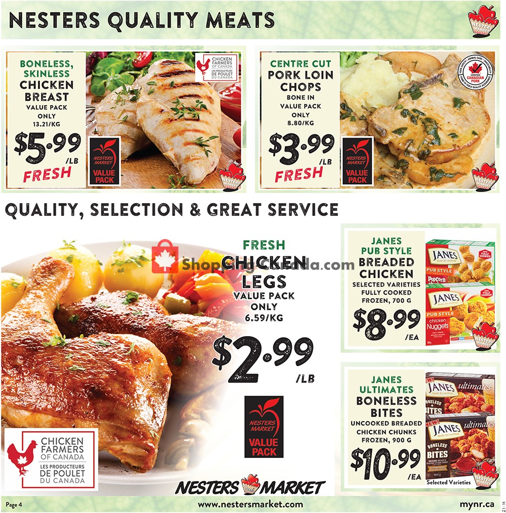 Nesters Market Grocery Stores flyer from Sunday October 11, 2020 to Saturday October 17, 2020 - page 4