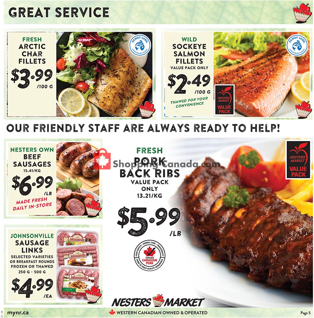 Nesters Market Grocery Stores flyer from Sunday October 11, 2020 to Saturday October 17, 2020 - page 5