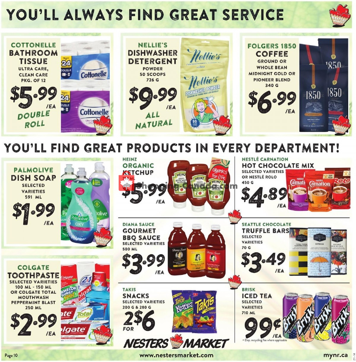 Nesters Market Grocery Stores flyer from Sunday September 12, 2021 to Saturday September 18, 2021 - page 10