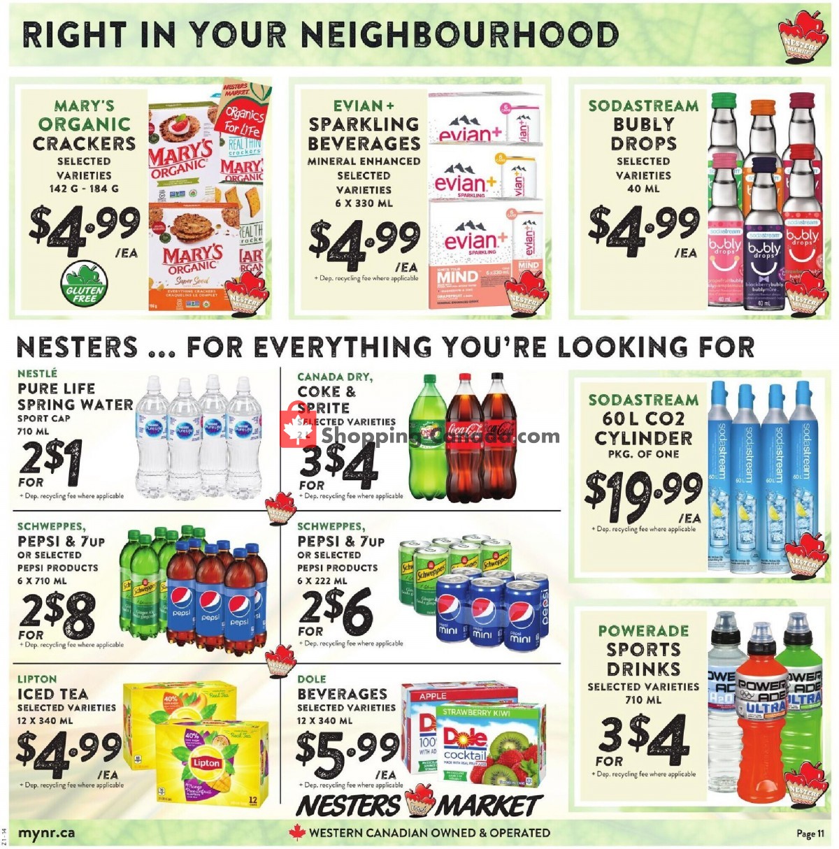 Nesters Market Grocery Stores flyer from Sunday September 12, 2021 to Saturday September 18, 2021 - page 11