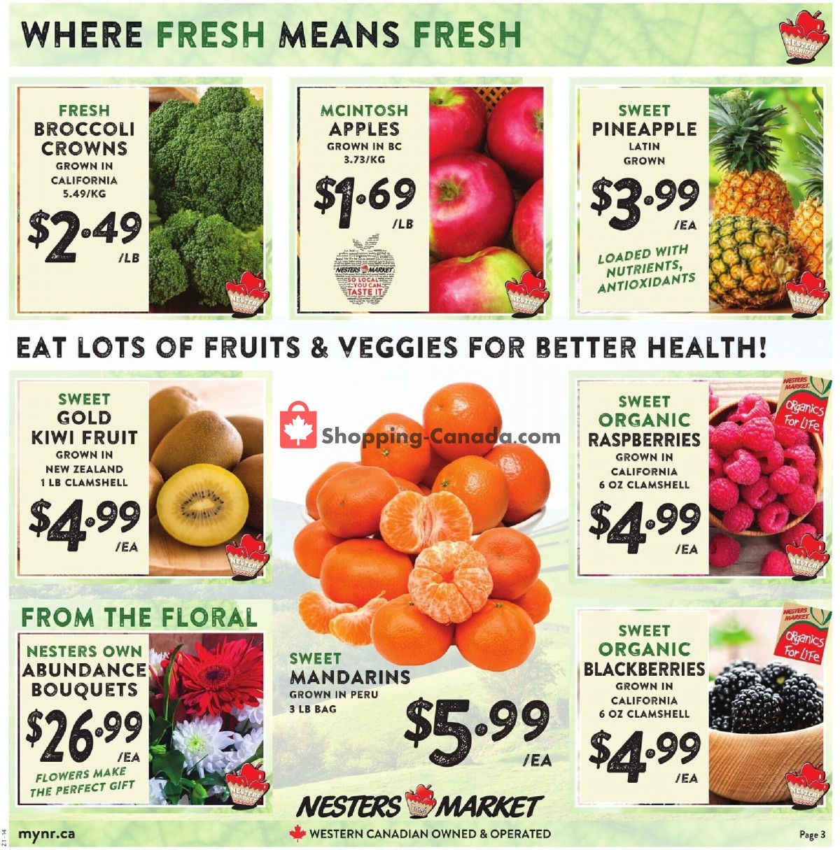 Nesters Market Grocery Stores flyer from Sunday September 12, 2021 to Saturday September 18, 2021 - page 3