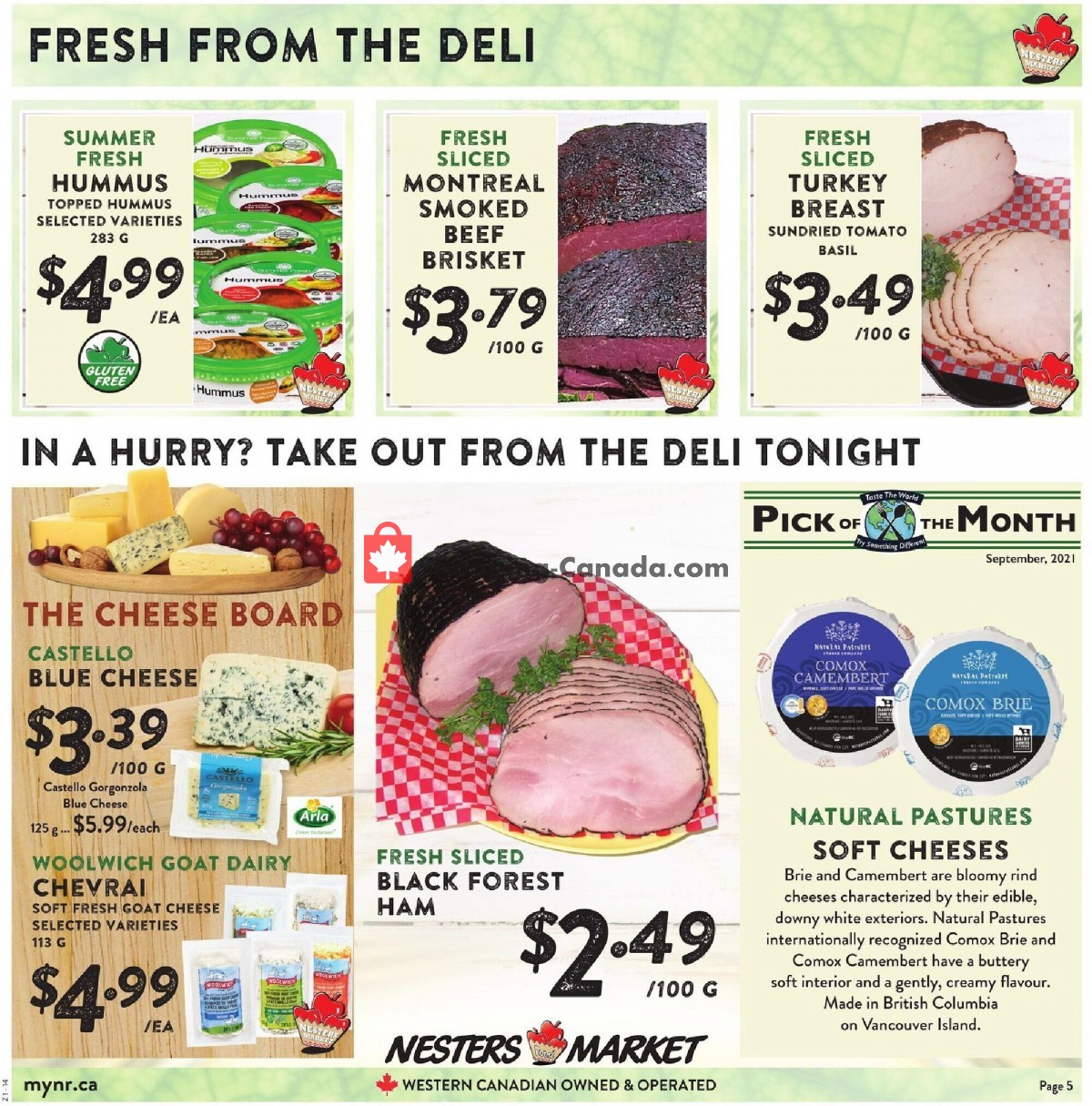 Nesters Market Grocery Stores flyer from Sunday September 12, 2021 to Saturday September 18, 2021 - page 5