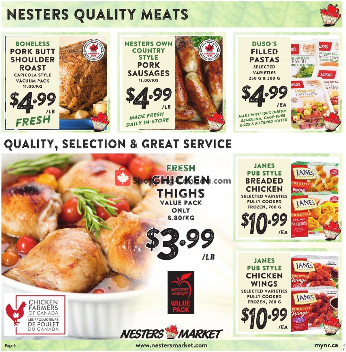 Nesters Market Grocery Stores flyer from Sunday September 12, 2021 to Saturday September 18, 2021 - page 6