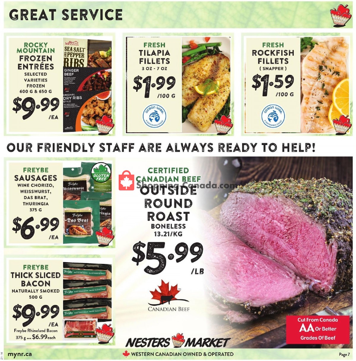 Nesters Market Grocery Stores flyer from Sunday September 12, 2021 to Saturday September 18, 2021 - page 7