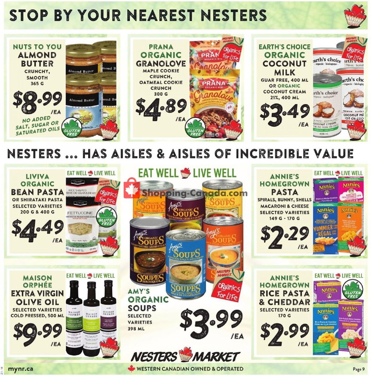 Nesters Market Grocery Stores flyer from Sunday September 12, 2021 to Saturday September 18, 2021 - page 9