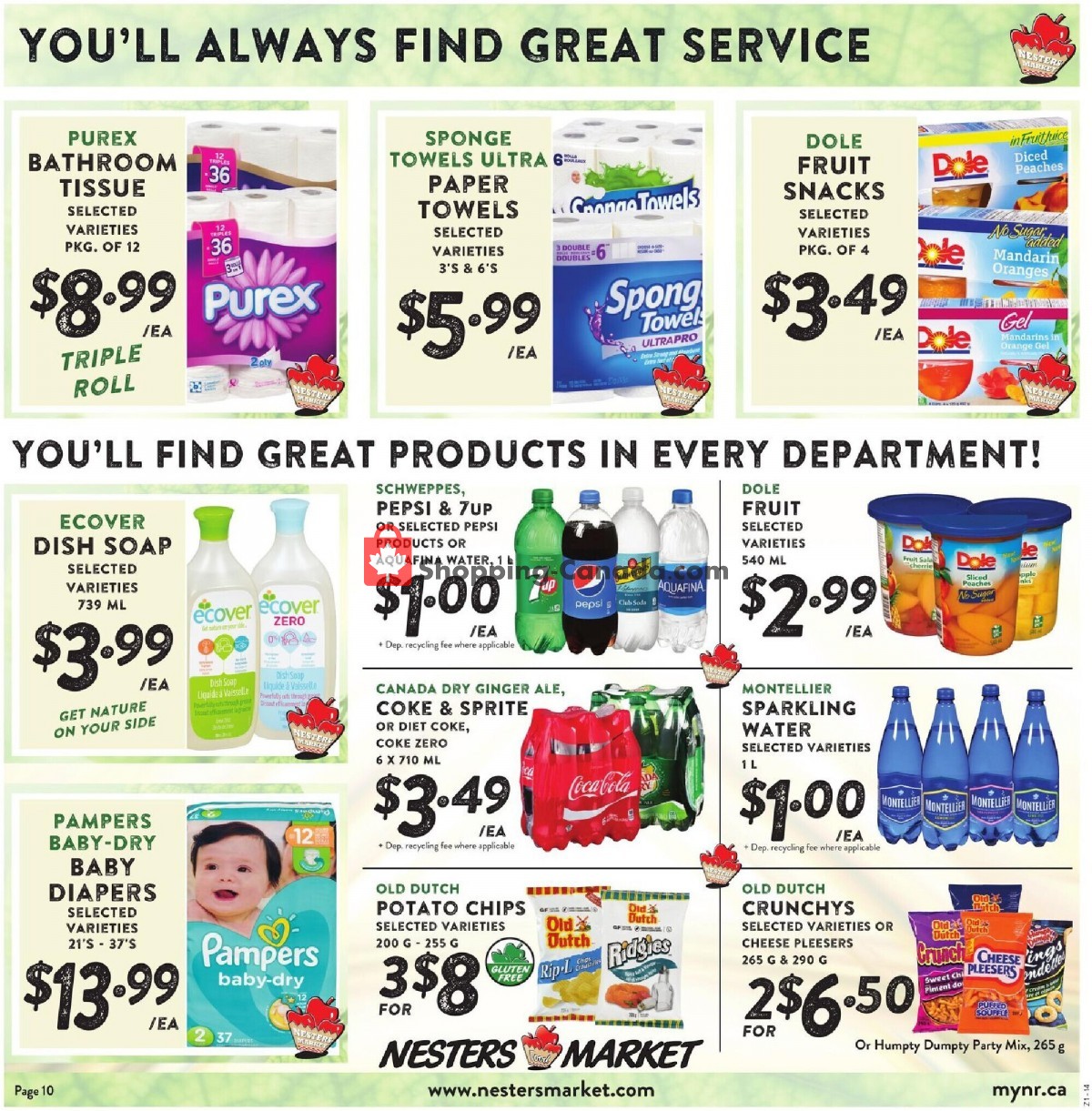 Nesters Market Grocery Stores flyer from Sunday September 5, 2021 to Saturday September 11, 2021 - page 10