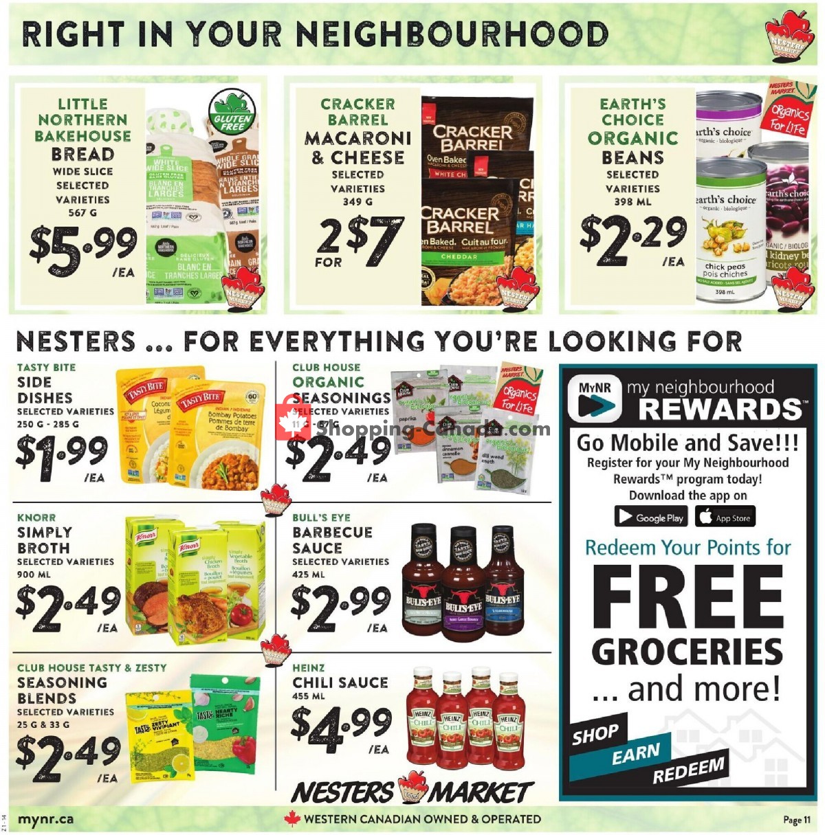 Nesters Market Grocery Stores flyer from Sunday September 5, 2021 to Saturday September 11, 2021 - page 11