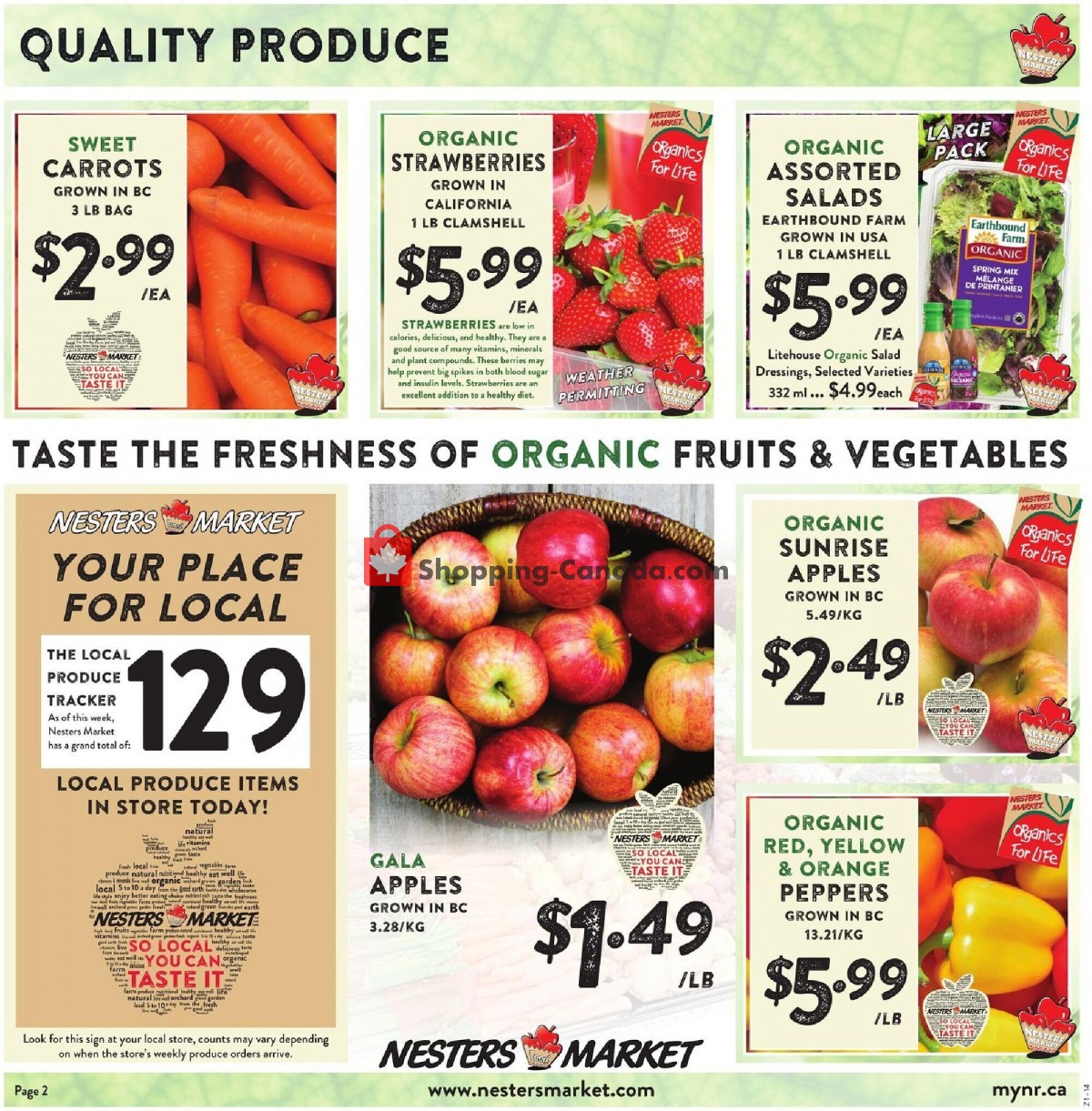 Nesters Market Grocery Stores flyer from Sunday September 5, 2021 to Saturday September 11, 2021 - page 2