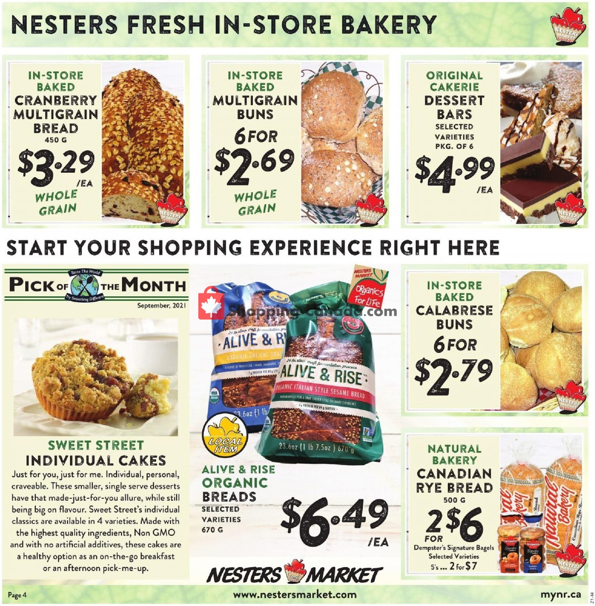 Nesters Market Grocery Stores flyer from Sunday September 5, 2021 to Saturday September 11, 2021 - page 4
