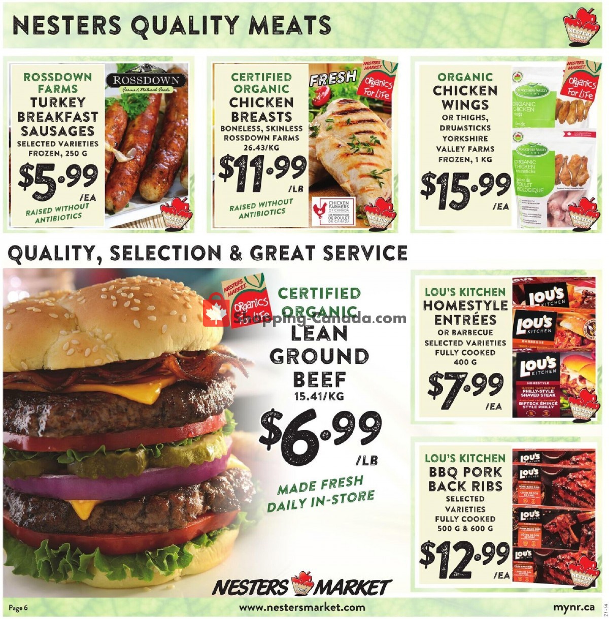 Nesters Market Grocery Stores flyer from Sunday September 5, 2021 to Saturday September 11, 2021 - page 6
