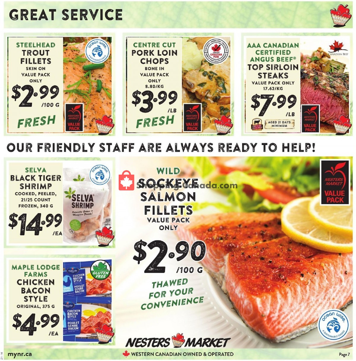 Nesters Market Grocery Stores flyer from Sunday September 5, 2021 to Saturday September 11, 2021 - page 7