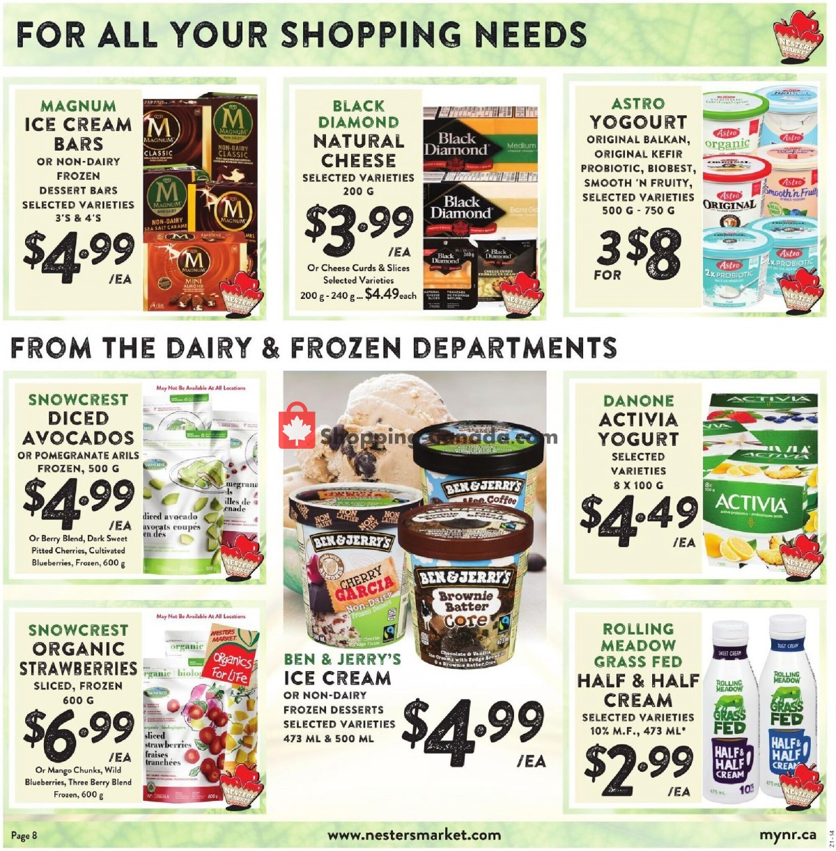 Nesters Market Grocery Stores flyer from Sunday September 5, 2021 to Saturday September 11, 2021 - page 8