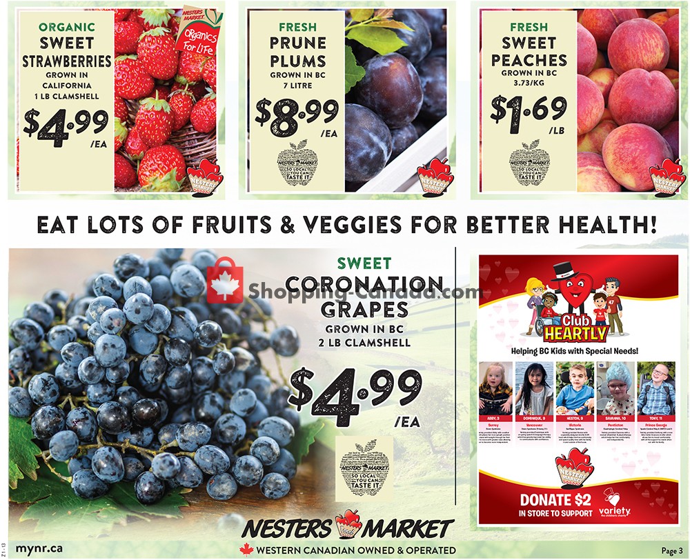 Nesters Market Grocery Stores flyer from Sunday September 8, 2019 to Saturday September 14, 2019 - page 3