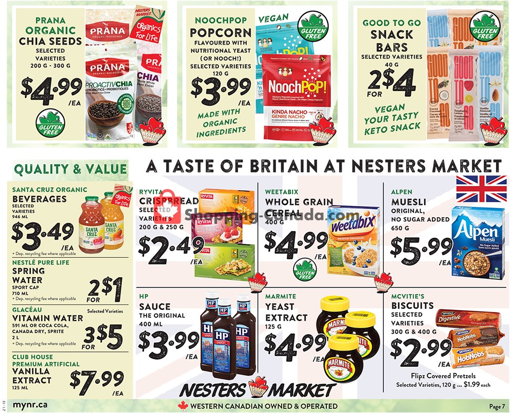 Nesters Market Grocery Stores flyer from Sunday September 8, 2019 to Saturday September 14, 2019 - page 7