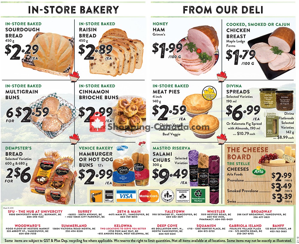 Nesters Market Grocery Stores flyer from Sunday September 8, 2019 to Saturday September 14, 2019 - page 8