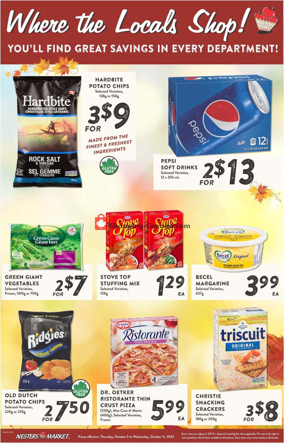 Nesters Market Grocery Stores flyer from Thursday October 5, 2023 to Wednesday October 11, 2023 - page 9