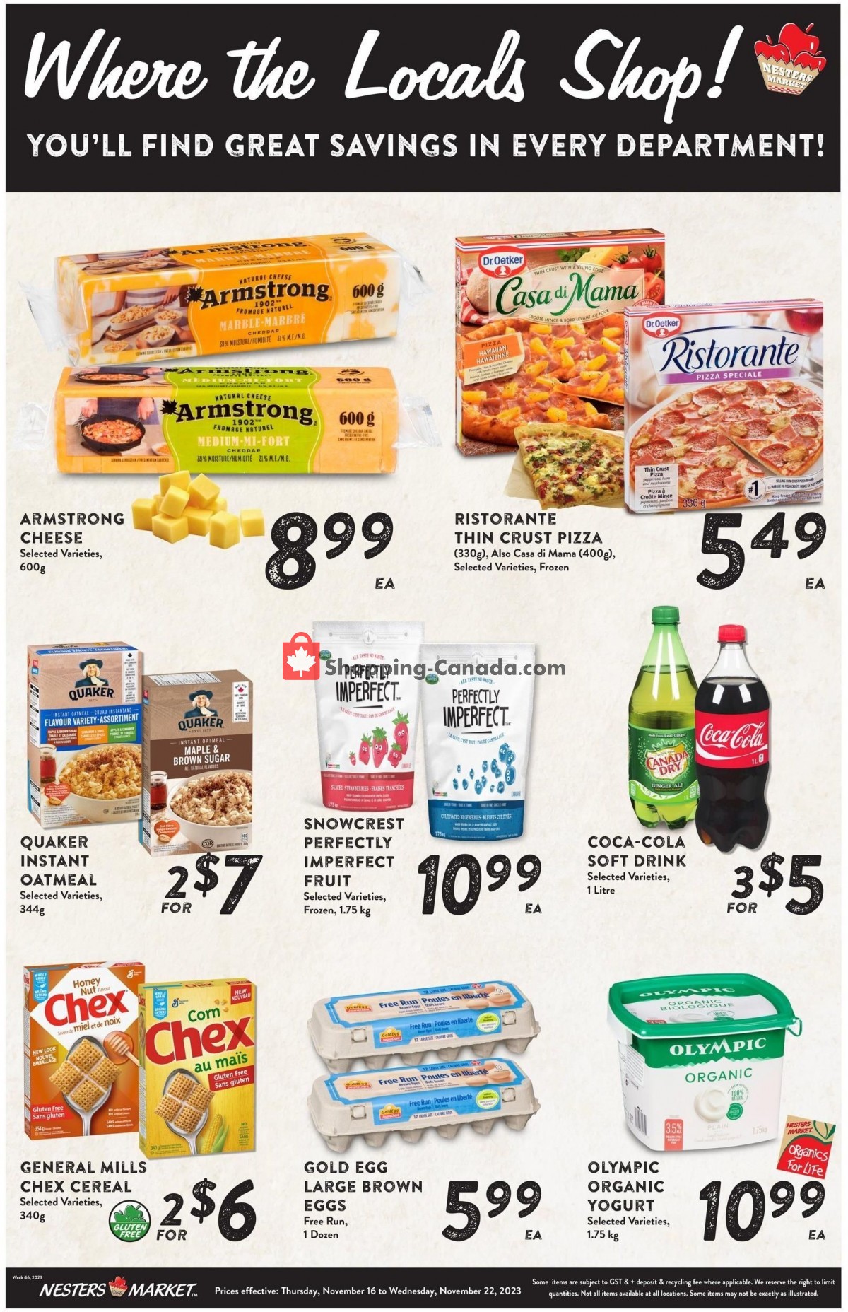 Nesters Market Grocery Stores flyer from Thursday November 16, 2023 to Wednesday November 22, 2023 - page 8