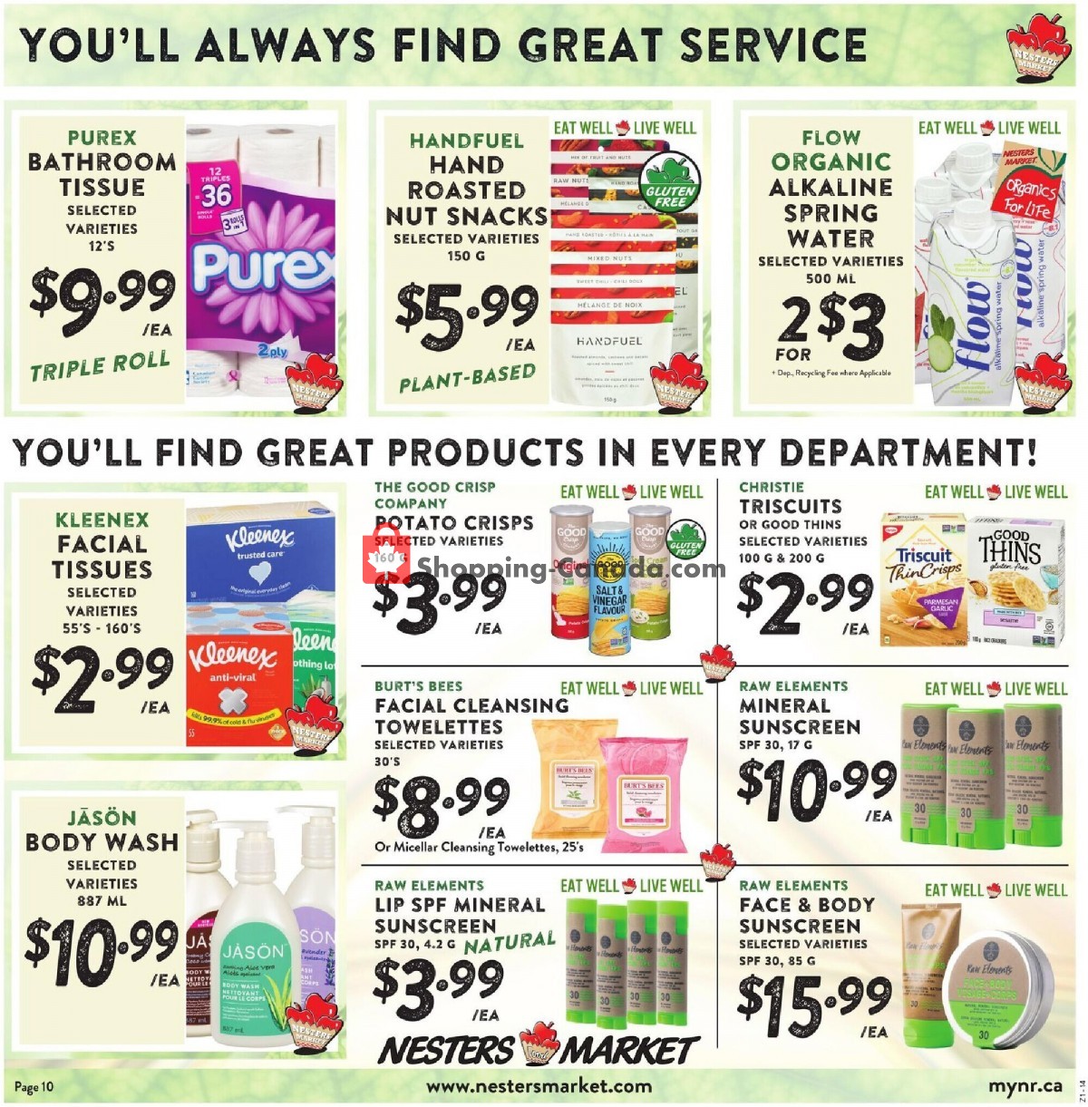 Nesters Market Grocery Stores flyer from Sunday June 19, 2022 to Saturday June 25, 2022 - page 10