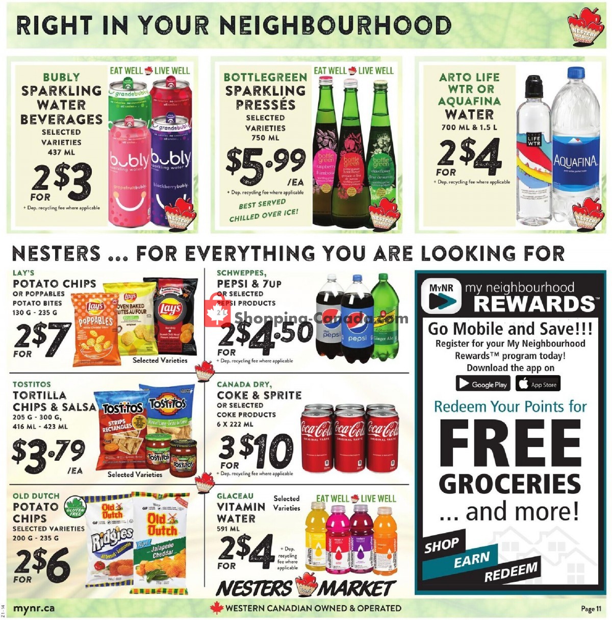 Nesters Market Grocery Stores flyer from Sunday June 19, 2022 to Saturday June 25, 2022 - page 11