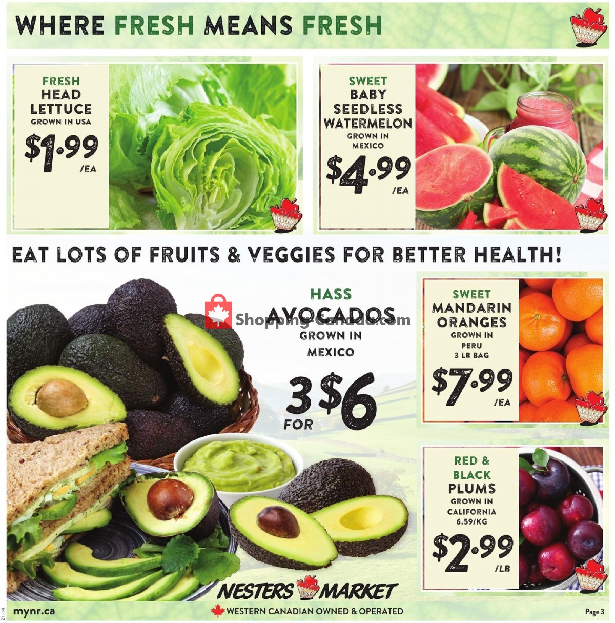 Nesters Market Grocery Stores flyer from Sunday June 19, 2022 to Saturday June 25, 2022 - page 3