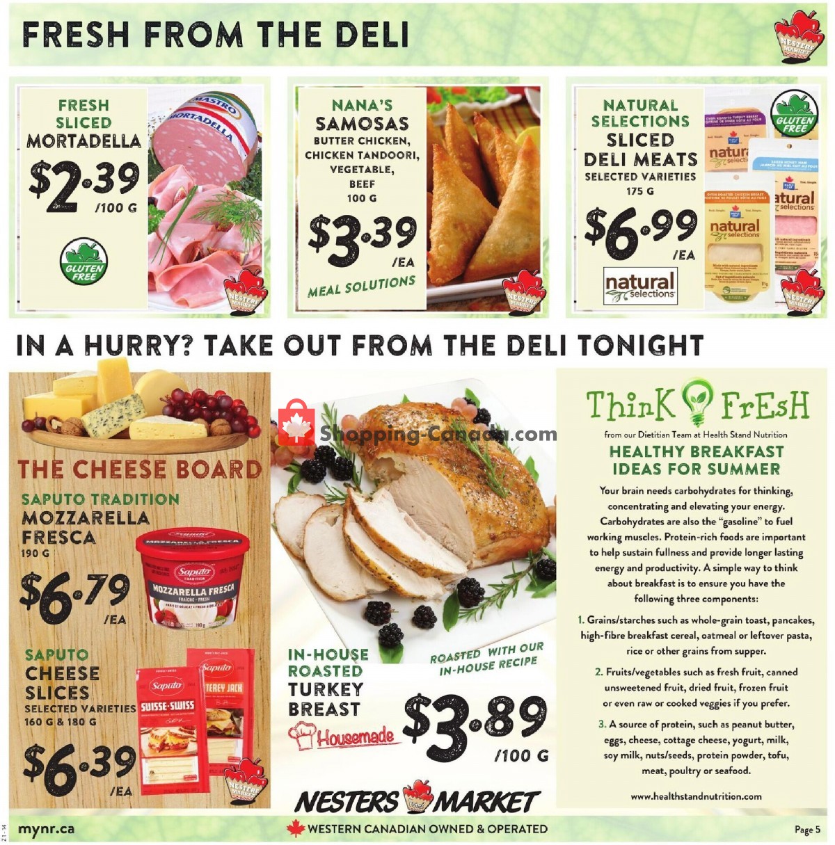 Nesters Market Grocery Stores flyer from Sunday June 19, 2022 to Saturday June 25, 2022 - page 5