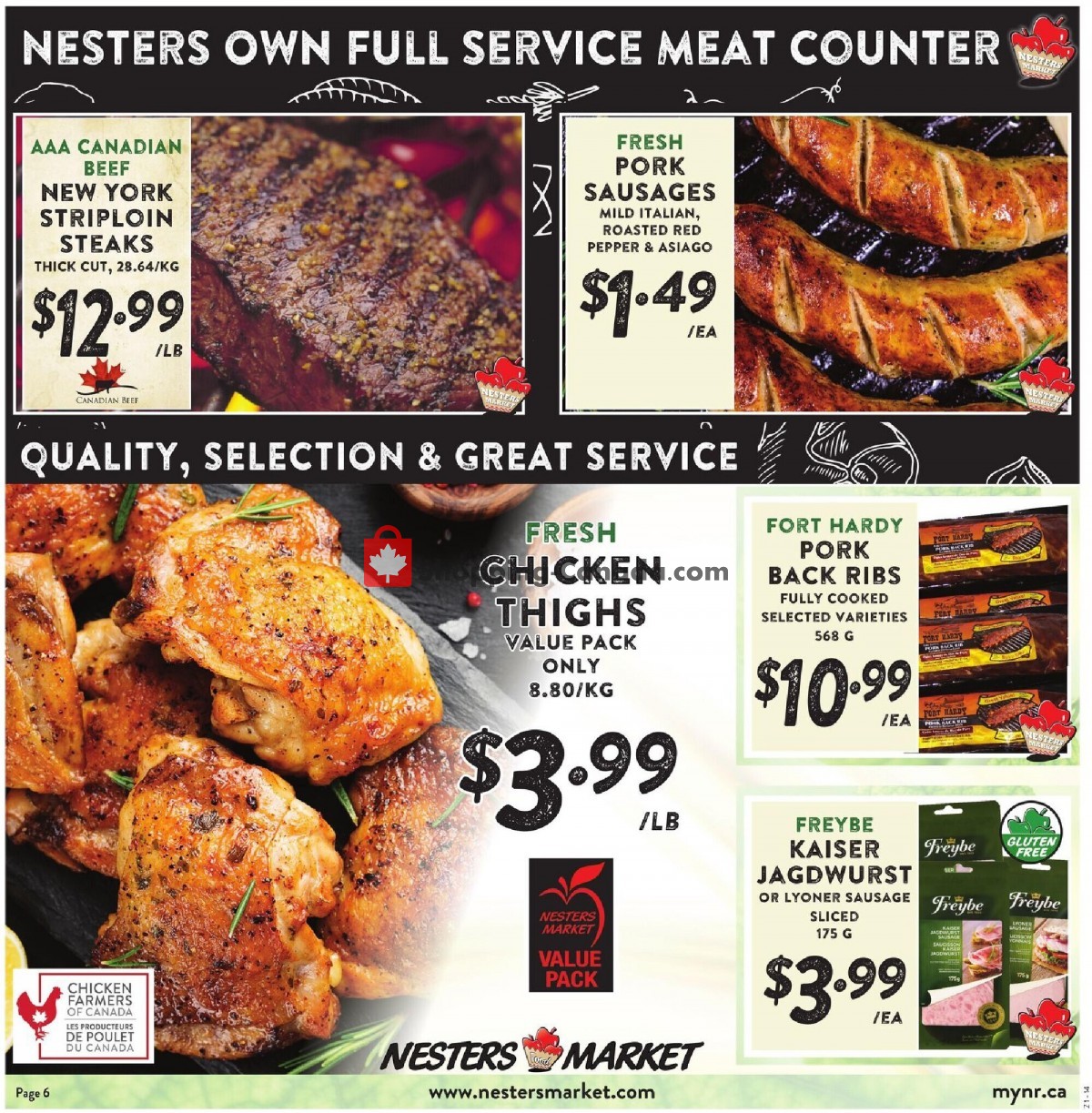 Nesters Market Grocery Stores flyer from Sunday June 19, 2022 to Saturday June 25, 2022 - page 6