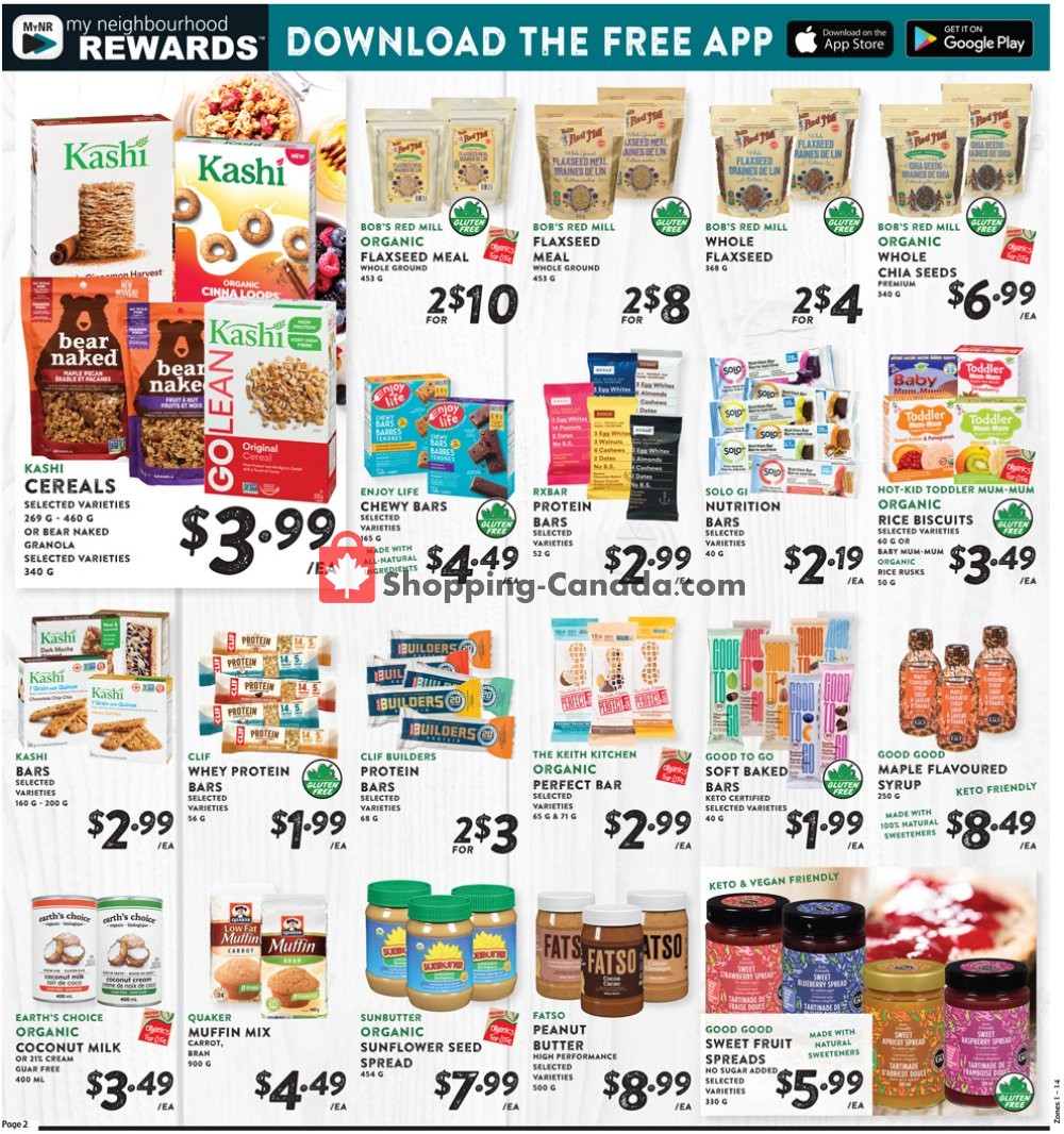 Nesters Market Grocery Stores flyer from Sunday January 17, 2021 to Saturday January 23, 2021 - page 14