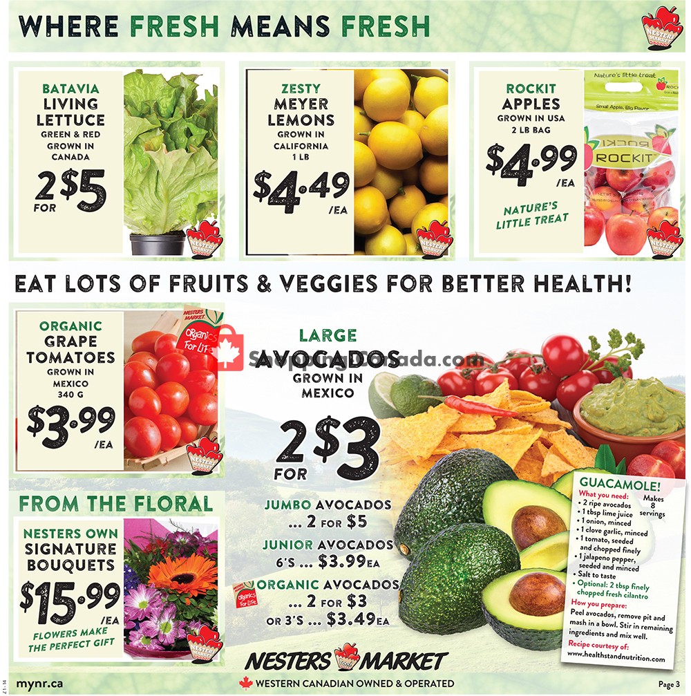 Nesters Market Grocery Stores flyer from Sunday January 17, 2021 to Saturday January 23, 2021 - page 3