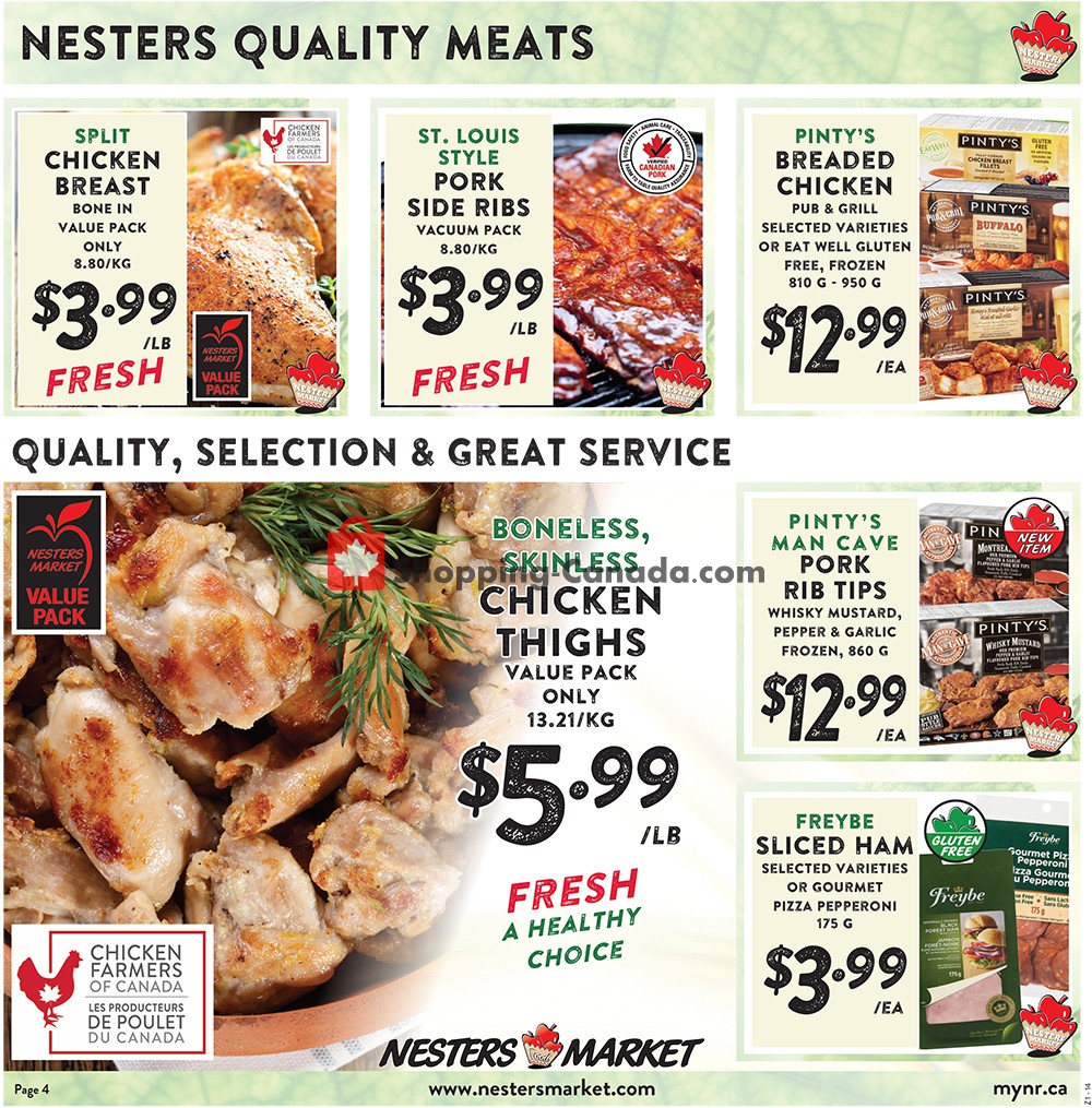 Nesters Market Grocery Stores flyer from Sunday January 17, 2021 to Saturday January 23, 2021 - page 4