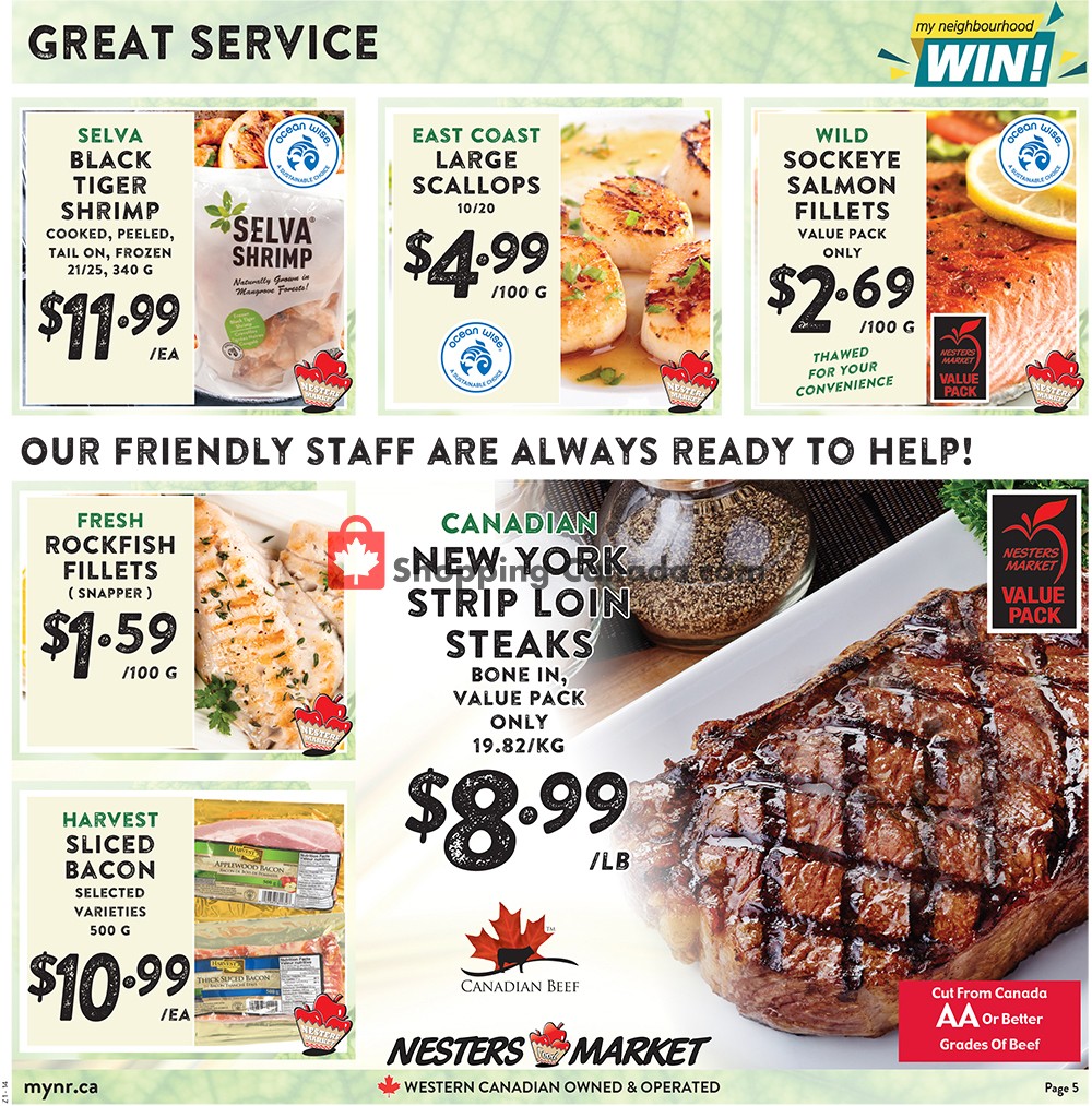 Nesters Market Grocery Stores flyer from Sunday January 17, 2021 to Saturday January 23, 2021 - page 5
